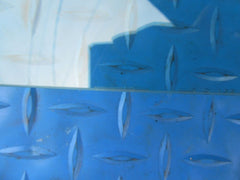 Maserati Quattroporte left rear door window glass #8700