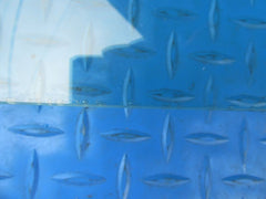 Maserati Quattroporte left rear door window glass #8700