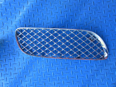 Bentley Continental GT GTC right front bumper grille metal chrome #2646