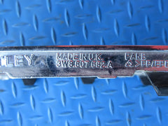 Bentley Continental GT GTC right front bumper grille metal chrome #2646