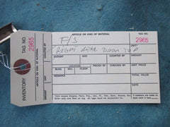 Bentley Continental Flying Spur right rear door waist line molding