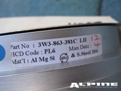 Bentley Continental GT GTC door molding sill kick plate