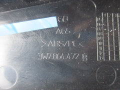 Bentley GTC trunk liner right rear support bracket #5239