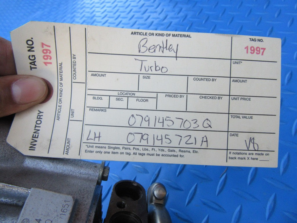 Bentley Continental Flying Spur GT GTC V8 left turbo #1997