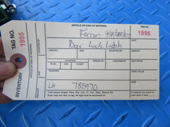 Ferrari 458 Speciale 488 Pista Spider 812 Superfast left door latch lock with cable #1995