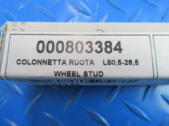 Ferrari 430 458 488 599 612 F8 812 wheel lug nut bolt 1 piece NEW OEM #2627