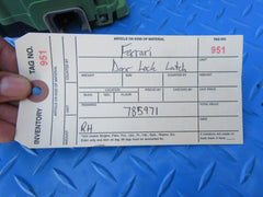 Ferrari 458 488 812 California T right front door latch lock #0951