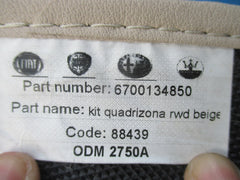 Maserati Quattroporte front rear carpet floor mats #5259