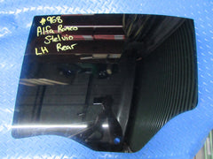 Alfa Romeo Stelvio left rear door window glass #0968