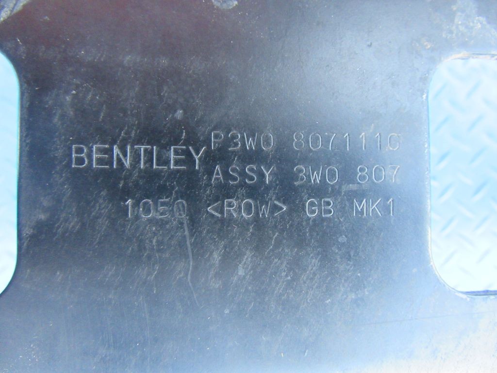 Bentley Continental Flying Spur GT GTC front impact reinforcement bar #8737