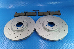 Mercedes G63 front brake pads and rotors TopEuro #11236