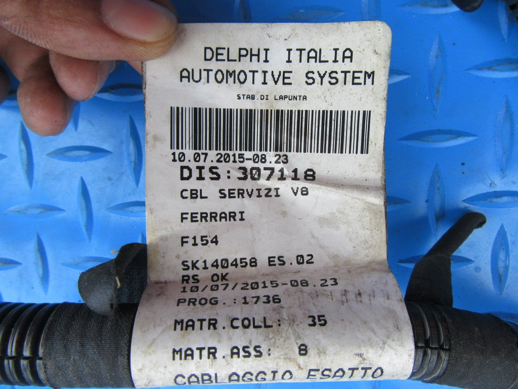 Maserati Quattroporte GTS engine wire harness #0977