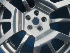 Maserati Granturismo 20" rear wheel ball polished #5535