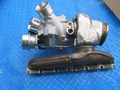 Bentley Bentayga left turbocharger turbo exhaust manifold #5345