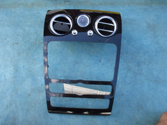 Bentley Continental Gt Gtc Flying Spur infotainment panel radio black trim #2597