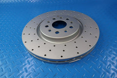 Maserati Levante front brake disc drilled rotors upgrade #11221