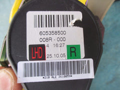 Bentley Flying Spur front right passenger seat belt gray #1074