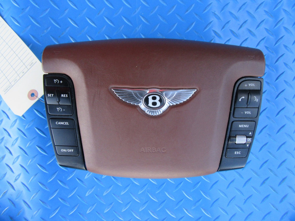 Bentley Continental Flying Spur GT GTC left steering wheel air bag #2538