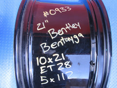 21" Bentley Bentayga wheel rim #0933
