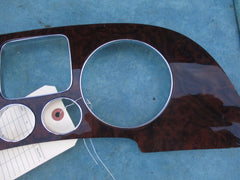 Bentley GT GTC Flying Spur dashboard cluster speedometer wood trim panel