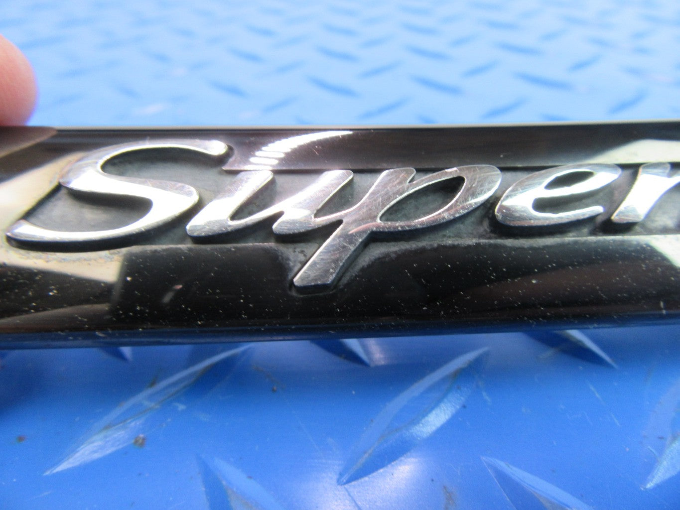 Bentley Continental Supersports fender name plate badge #2546