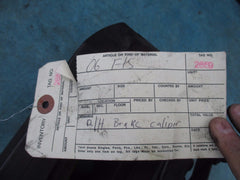 Bentley GT GTC Flying Spur right front brake caliper tested