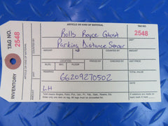 Rolls Royce Ghost left grille frame parking distance sensor #2548