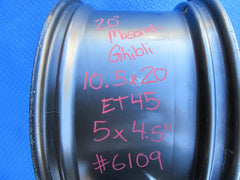 20" Maserati Ghibli rear wheel rim #6109