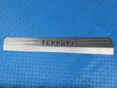 Ferrari 458 Spider Italia right door sill kick plate #7727