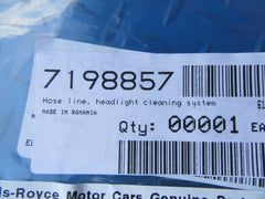 Rolls Royce Ghost Wraith headlight washer fluid pipe hose #8843