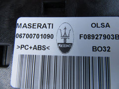 Maserati Ghibli front overhead sunroof switch dome light console #6642