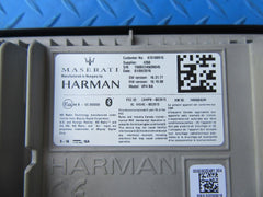 Maserati Ghibli radio gps info touchscreen display screen #8683