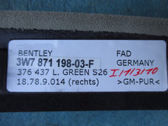 Bentley Continental Gtc right cantrial roof trim panel