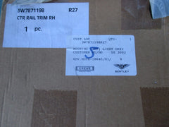 Bentley Continental Gtc right cantrial roof trim panel