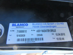 Rolls Royce Ghost front radiator grille black #0852