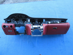 Maserati Quattroporte dashboard red black #8886