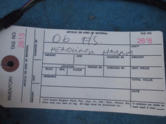 Bentley Flying Spur headliner roof wire harness loom oem