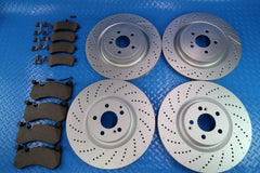 Mercedes C63 Amg W205 front rear pads and rotors TopEuro #11959