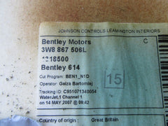 Bentley Continental GT headliner black beige #8889