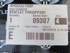 Bentley Mulsanne 6 disc DVD changer player #8881