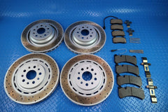 Maserati Ghibli Quattroporte front rear brake pads & rotors 14-16 #112822 WHOLESALE