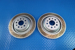 Maserati Ghibli Quattroporte rear brake rotors 14-16 #11287