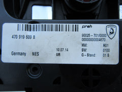 Lamborghini Aventador display control unit console #2486