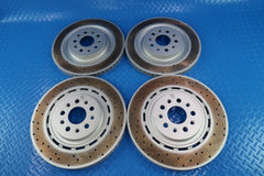 Maserati Ghibli Quattroporte front & rear brake rotors 2017-2024 #11291