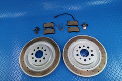 Maserati Ghibli Quattroporte rear brake pads & rotors 2017-2024 #11292