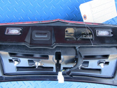 Maserati Levante rear trunk hatch liftgate open panel spoiler #0873