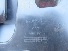 Maserati Levante rear trunk hatch liftgate open panel spoiler #0873