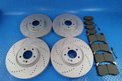 Mercedes G63 Amg front & rear brake pads and rotors TopEuro #11305