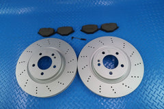 Mercedes G63 Amg rear brake pads and rotors TopEuro #11309
