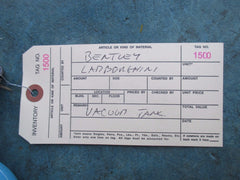 Bentley Continental Gt Gtc Flying Spur vacuum tank #1500